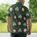 Happy,Sport Dad,Golf,Gift For Father,Gift For Men - Custom Photo Best Daddy By Par Golf Lover - Personalized Polo Shirt