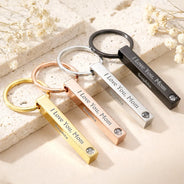 New Mom,Single Mom,Mom,Daughters,Sons,Mom - Children,Pet Mom - Custom Photo Best Mom Ever - Personalized Photo Projection Keychain