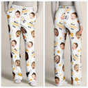Gift For Father,Custom Photo,Funny - Custom Photo Best Papa Ever Trophy Dad - Personalized Pajama Pants