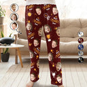 Gift For Father,Custom Photo,Funny - Custom Photo Best Papa Ever Trophy Dad - Personalized Pajama Pants