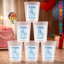 Art Design,Confident,Gift For Yourself,Summer,Photo - Pencil Sketch - Bold - Custom Photo Bold Sketch The Summer She Turned New Age - Personalized Frosted Cups