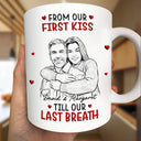 Gift For Husband,Gift For Couples,Custom Photo,Romantic,Upload Full Photo,Calendar - Custom Photo Calendar Together And Forever Yours - Personalized Mug