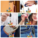 Top Market,Adorable,Art Design,Back To School,Gift For Kids,Photo - Cartoon Portrait - Custom Photo Cartoon Portrait First Day Of Kindergarten - Personalized Acrylic Keychain