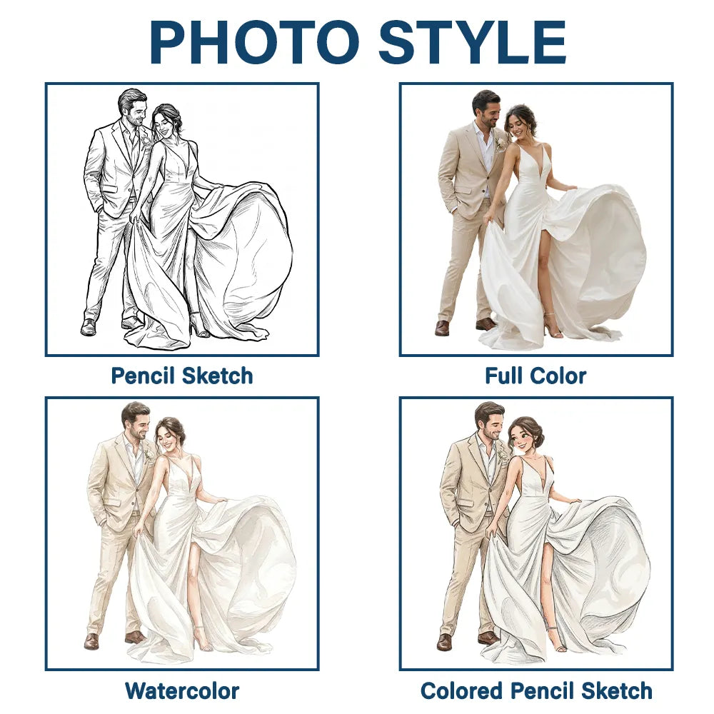 Gift For Couples, Married Couple, Custom Photo, Wedding, Romantic, Remove BG Photo - Custom Photo Couples Wedding Engaged Bachelor Party - Personalized Mug