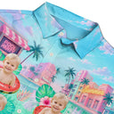 Custom Photo,Summer,Top Market,Pet Dad,Pet Lovers,Gift For Father,Playful,Remove BG Photo - Custom Photo Dog Cat Kid Summer Poolside - Personalized Hawaiian Shirt