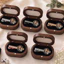 Sentimental,Gift For Father,Custom Photo,Wedding,Upload Full Photo - Custom Photo Forever Your Little Girl - Personalized Tie Clip