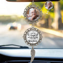 Memorial,Custom Photo,Gift For Mother,Sad - Custom Photo Have An Angel Watching Over Me - Personalized Photo Pendant Charm