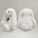 Love,Parents,Gift For Grandparents,Gift For Kids,Gift For Grandkids,Memorial - Custom Photo Hold Me Close When You Need Me Most - Personalized Soft Toy Bunny