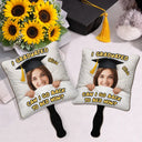 Funny,Family,Graduation,Gift For Yourself,Gift For Women,Gift For Men,Gift For Daughter,Gift For Son,Gift For Sibling,Gift For Sisters,Gift For Brothers,Gift For Bestie - Custom Photo I Graduated Can I Go Back To Bed Now - Personalized Graduation Handheld Fan