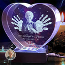 Gift For Yourself,Gift For Women,Gift For Men,Memorial,Sad - Custom Photo I Have An Angel - Personalized Crystal Heart