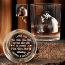Gift For Couples,Gift For Husband - Custom Photo I Love You For Who You Are Hot Couple - Personalized Engraved Whiskey Glass