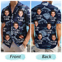 Gift For Husband, Gift For Yourself, Gift For Men, Gift For Grandpa, Fishing, Gift For Father, Dad's Hobby, Happy, Custom Photo - Custom Photo I’m A Reel Catch - Personalized Hawaiian Shirt