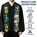 Gift For Yourself,Gift For Women,Gift For Men,Graduation,Memorial,Sad - Custom Photo In Loving Memory Family - Personalised Stoles