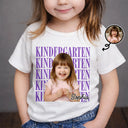 Back To School,Custom Photo,Gift For Kids,Top Market,Confident,Remove BG Photo - Custom Photo Kid Portrait Kindergarten - Personalized T Shirt