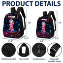 Adorable,Back To School,Custom Photo,Gift For Kids,Cut-Face Photo - Custom Photo Little Space Explorer - Personalized Kids Backpack