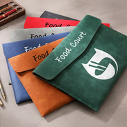 Custom Photo,Business Gift,Proud,Upload Full Photo - Custom Photo Logo & Name Business Gift - Personalized Leather Sleeve