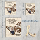Memorial,Family,Custom Photo,Love - Custom Photo Memorial Forever In My Heart Mother Father - Personalized 2-Layered Wooden Plaque With Stand