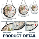 Memorial Loved One,Christmas,Custom Photo,Sympathetic,Family,Memorial,Upload Full Photo - Custom Photo Memorial Loved One I'm Always With You - Personalized Stained Glass Window Hanging Suncatcher