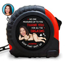 Gift For Couples,Funny - Custom Photo No One Measures Up To You - Personalized Tape Measure