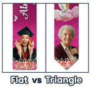 Graduation,Memorial,Family,Sad - Custom Photo On Your Graduation Day Memorial - Personalized Stoles
