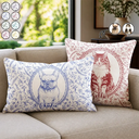 Art Design,Pet Memorial,Cozy,Pet Lovers,Memorial,Photo - Pencil Sketch - Remove BG - Custom Photo Pencil Sketch Dog Cat Pet Portrait Toile Remembrance - Personalized Pillow