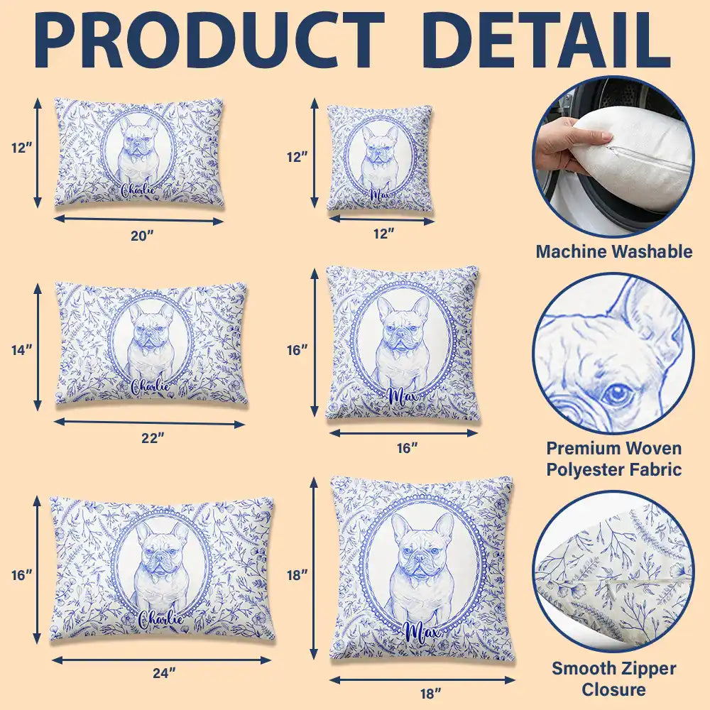 Art Design,Pet Memorial,Cozy,Pet Lovers,Memorial,Photo - Pencil Sketch - Remove BG - Custom Photo Pencil Sketch Dog Cat Pet Portrait Toile Remembrance - Personalized Pillow