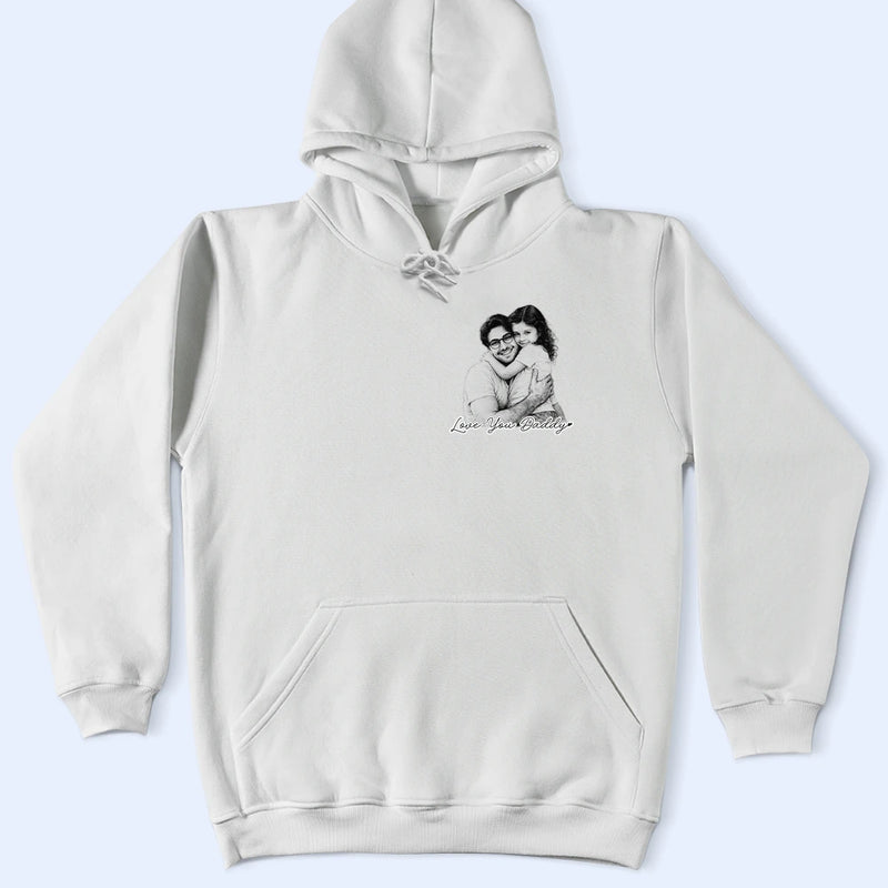 Custom Photo,Gift For Father,Gift For Mother,Family,Happy,Non-Eng,Photo - Pencil Sketch,Playful - Custom Photo Pencil Sketch Family Dog Cat Portrait - Personalised T Shirt