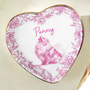 Custom Photo,Pet Lovers,Pet Mom,Pet Dad,Happy - Custom Photo Pencil Sketch Pet Photo - Personalised Ring Dish