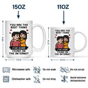 Gift For Couples,Gift For Husband,Gift For Wife,Gift For Boyfriend,Gift For Girlfriend,Dog Couple,Cat Couple,Pet Couple,Love,LGBT - Custom Photo Pixel Art Effect Found On The Internet - Personalized Mug