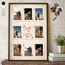 Custom Photo,Gift For Couples,Gift For Husband,Gift For Wife,Gift For Boyfriend,Gift For Girlfriend,Happy - Custom Photo Playing Card Couple Lucky In Love - Personalised Poster