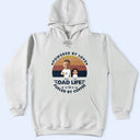 Gift For Father, Gift For Yourself, Love, Happy - Custom Photo Powered By Love, Fueled By Coffee Dad Life - Personalized T Shirt