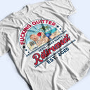 Gift For Yourself, Gift For Women, Gift For Men, Retirement, Beach, Funny, Custom Photo - Custom Photo Retro Beach Who Cares I'm Retired - Personalized T Shirt