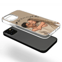 Custom Photo, Art Design, Gift For Couples, Romantic, Photo - Semi Realistic Portrait - Custom Photo Semi Realistic Portrait You & Me We Got This - Personalized Clear Phone Case