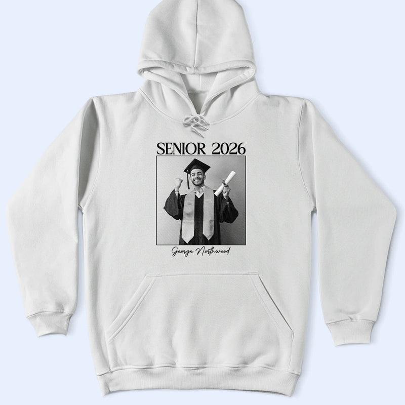 Graduation, Gift For Yourself, Gift For Women, Gift For Men, Gift For Bestie - Custom Photo Senior Graduation Gift - Personalized T Shirt