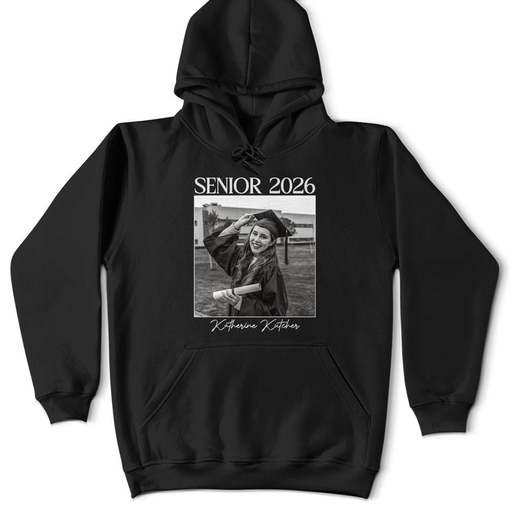 Graduation, Gift For Yourself, Gift For Women, Gift For Men, Gift For Bestie - Custom Photo Senior Graduation Gift - Personalized T Shirt
