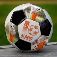 Custom Photo,Football (Soccer),Gift For Yourself,Confident,Upload Full Photo - Custom Photo Soccer Ball With Name - Personalized Soccer Ball