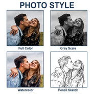 Custom Photo,Gift For Couples,Gift For Wife,Gift For Husband,Gift For Boyfriend,Gift For Girlfriend,LGBT,Photo,Romantic - Custom Photo The Love Times - Personalized Custom Shaped Car Visor Clip