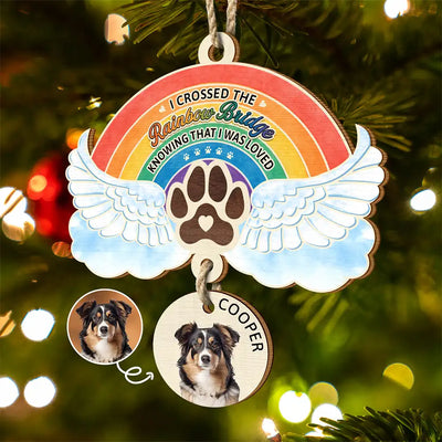 Wooden Ornament With Wooden Tags