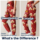 Pet Lovers, Pet Mom, Pet Dad, Dog Lovers, Dog Mom, Dog Dad, Cat Lovers, Cat Mom, Cat Dad, Custom Photo - Custom Photo This Human Belongs To Dog Cat Cute Face Cut - Personalized Pajama Pants