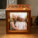 Love,Gift For Mother,Mom,Daughters,Children,Sons,Gift For Grandma - Custom Photo We Love You Mom Grandma - Personalized Flipbook Frame Animation Machine