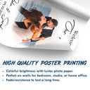 Custom Photo, Gift For Couples, Wedding, Romantic, Upload Full Photo - Custom Photo Wedding Couple Welcome To Our Forever - Personalized Poster