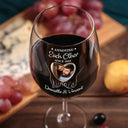 Gift For Couples,Gift For Husband,Gift For Wife,Gift For Boyfriend,Gift For Girlfriend,Love - Custom Photo You And Me We Got This - Personalized Wine Glass