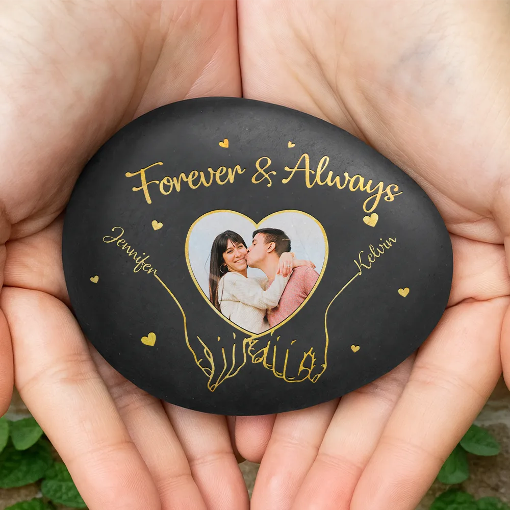 Gift For Couples,Gift For Husband,Gift For Wife,Gift For Boyfriend,Gift For Girlfriend,Love,Custom Photo - Custom Photo You & Me We Got This - Personalized Printed Rock