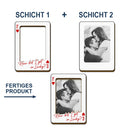 Custom Photo Drive Safe Handsome Playing Card - Personalized Custom Shaped Car Visor Clip
