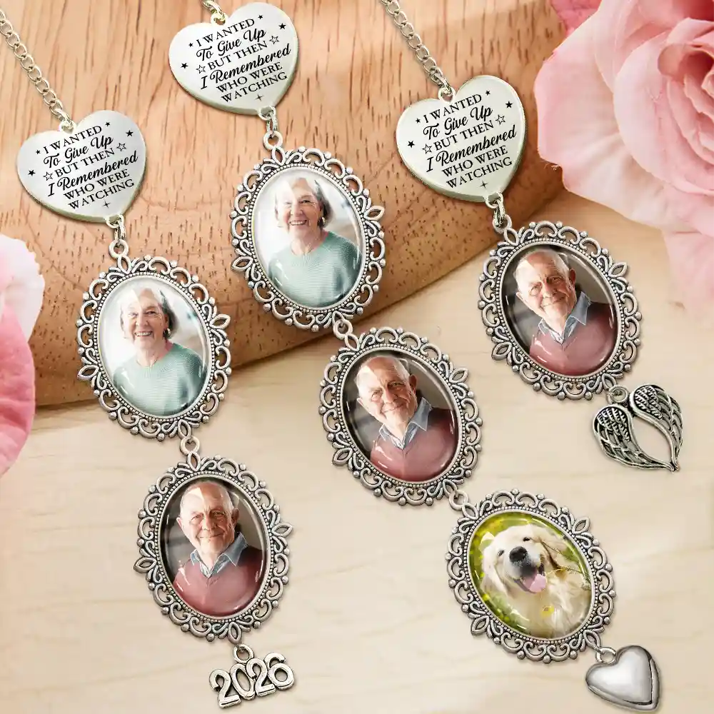 Custom Photo I Wanted To Give Up - Personalized Graduation Tassel Charm