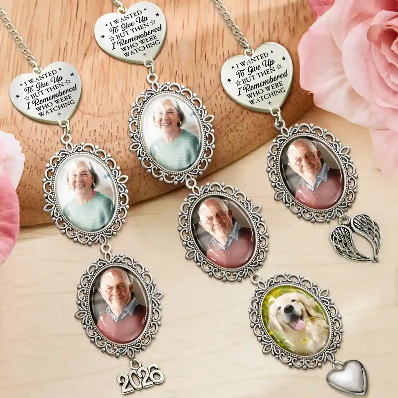 Custom Photo I Wanted To Give Up - Personalized Graduation Tassel Charm