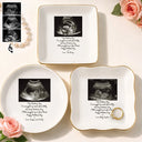 Love,Gift For Mother,Top Market,Top Market,Photo - Custom Photo I'll Be Snuggled Up In Your Belly - Personalized Ring Dish
