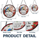 Custom Photo I'm Always With You Memorial - Personalized Stained Glass Window Hanging Suncatcher