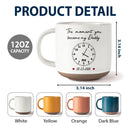 Custom Photo Realistic Watercolor Art The Moment You Became My Daddy Mommy Date And Time - Personalized Pottery Mug