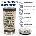 Dream Breaking Awesome - Gift For Father And Mother In Law - Personalized Custom Tumbler